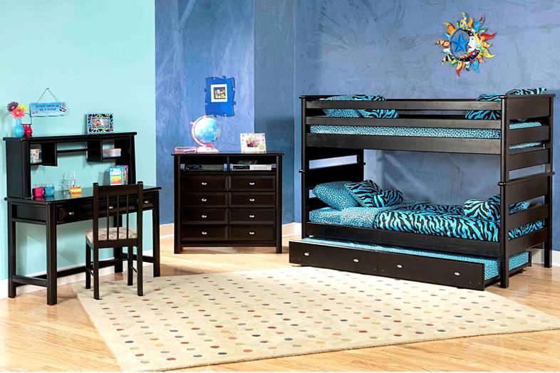 Trendwood Laguna Twin/Twin Bunk Bed w/ Trundle Conlin's Furniture